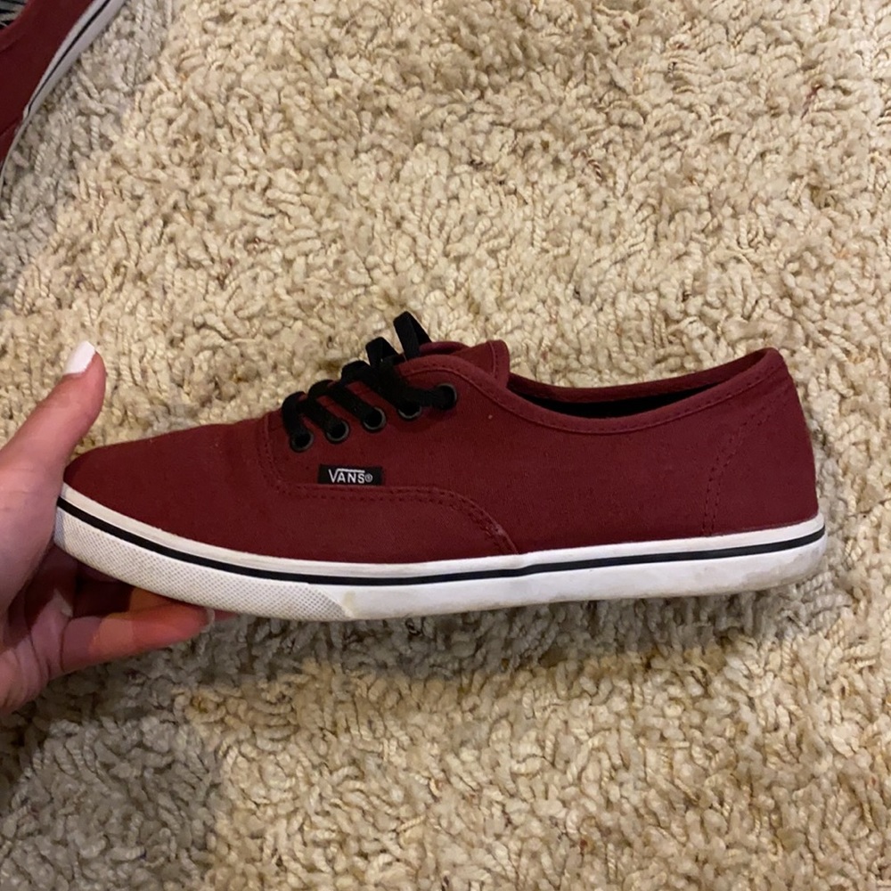 Maroon Vans - image 2